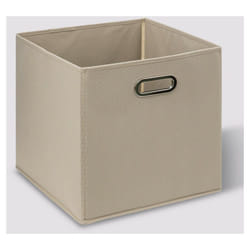 Atmosphera - Boite de rangement 31 x 31 x 31 cm Lin - 1 boite de rangement