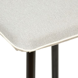Atmosphera - Lot de 2 tabourets bar Design 'Lanir' Couleur: Gris