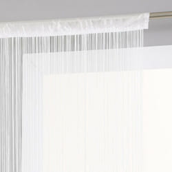 Rideau Fil 90 x 200 cm Atmosphéra - Blanc