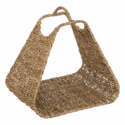 Porte revue déco en roseau Darel 33.5 x 32 cm Atmosphera