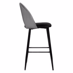 Description: Vous aimez le mobilier intérieur chic et contemporain ? Le tabouret bar "Kara" d'Atmosphera en velours apportera ...