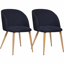 Descriptif: Succombez au charme de cette Fauteuil imitation chêne "Céleste" en velours côtelé d'Atmosphera et donnez du style ...