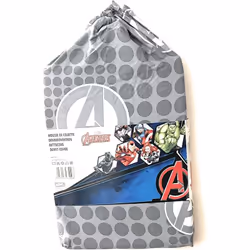 Parure de couette 140 x 200 "Avengers" Microfibre / 100% Polyester