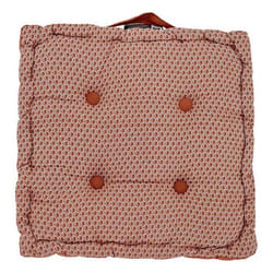 Coussin de sol "Otto" 40 x 40 x 8 cm Atmosphéra - Terracotta