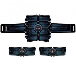Massfit Ceinture Abdominale Electrostimulation et Musculation EMS- Electrostimulateur Musculaire Abdominaux Bras Cuisses Mollets