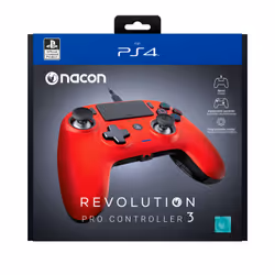 NACON Revolution Pro Controller 3 Rouge USB 3.2 Gen 1 (3.1 Gen 1) Manette de jeu PC, PlayStation 4 - Vue supplémentaire 18
