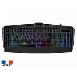 NACON CL-210 clavier USB AZERTY Français Noir