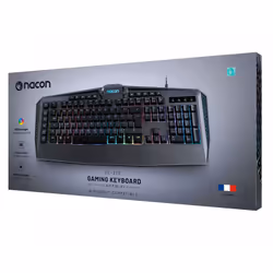 NACON CL-210 clavier USB AZERTY Français Noir - Vue supplémentaire 4