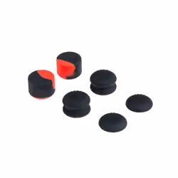 NACON PS5THUMBGRIP, PlayStation 5, Capuchon pour poignée de pouce, Noir, Rouge, Silicone