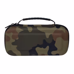 Bigben Interactive SWITCHPOUCHCAMO, Étui, Nintendo, Camouflage, Vert, Nintendo Switch, Nintendo Switch Lite, Fermeture éclair
