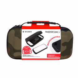 Bigben Interactive SWITCHPOUCHCAMO Étui Nintendo Camouflage, Vert