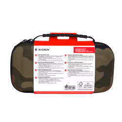 Bigben Interactive SWITCHPOUCHCAMO Étui Nintendo Camouflage, Vert - Vue supplémentaire 4