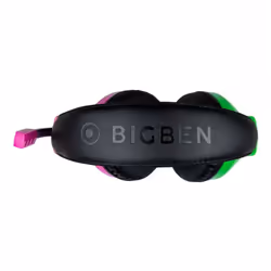Bigben Interactive Wired Stereo Gaming Headset V1 Noir, Vert, Rose - Vue supplémentaire 4