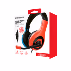 Casque Gamer Filaire V1 Rouge et Bleu Nintendo Switch - Vue supplémentaire 10