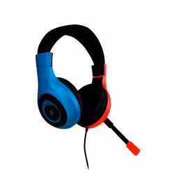 Casque Gamer Filaire V1 Rouge et Bleu Nintendo Switch