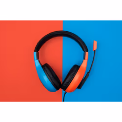 Casque Gamer Filaire V1 Rouge et Bleu Nintendo Switch - Vue supplémentaire 6