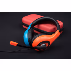 Casque Gamer Filaire V1 Rouge et Bleu Nintendo Switch - Vue supplémentaire 8