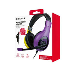 Casque stéréo Gaming pour Nintendo Switch™ bicolore avec microphone orientable et détachable