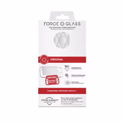 NACON Switch Force Glass, Protecteur d'écran, Nintendo Switch, Transparent, Verre trempé, Résistant aux rayures, Protection d ...