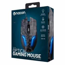 NACON GM-105 souris Droitier USB Type-A Optique 2400 DPI
