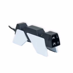 NACON Dual Charger V4, PlayStation 5, Socle de chargement, Noir, Blanc, USB, Avec fil, Sony