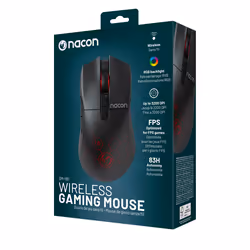 NACON GM-190 souris Jouer Droitier Wi-Fi Optique 3200 DPI - Vue supplémentaire 4