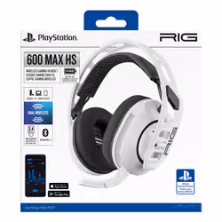 NACON RIG 600 MAX HS Casque Avec fil &sans fil Arceau Gaming Bluetooth Blanc - Vue supplémentaire 5