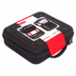 NACON NA029123 Housse de protection pour console de jeux portable Nintendo EVA (Acétate de vinyle d'éthylène), Nylon Noir - Vue supplémentaire 5