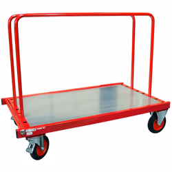 Fimm - Chariot porte panneaux charge 500 kg Ø roues 200 mm avec 2 ridelles 800 mm Les avantages de ce chariot porte panneaux  ...