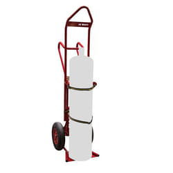 Diable porte bouteille charge 250 kg élingable 1 bouteille avec béquille Diam roues PN 400 mm Fimm