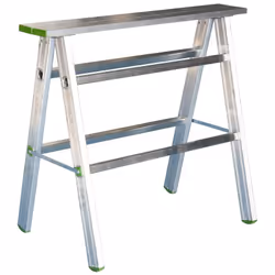 Fimm - Tréteau en aluminium repliable 200 Kg Léger, robuste, grande stabilité, repliable, compact, ce tréteau combine toutes ...