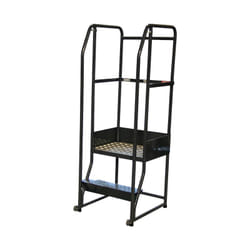 Escabeau roulant étroit charge 150 kg 2 marches Ht plateforme 510 mm - Fimm