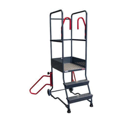 Plateforme de travail 150 kg acier 3 marches - Fimm