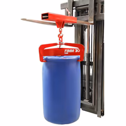 Fimm - Pince à fût semi-automatique charge 600 kg métallique ou plastique 200 - 220 L Les avantages de cette pince à fût semi ...