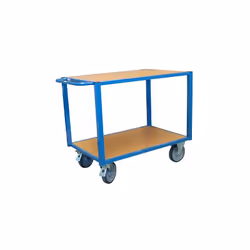 Fimm - Servante d'atelier 2 plateaux charge 500 kg 1060 x 680 mm Ø roues 200 mm Les avantages de cette servante d'atelier 2 p ...