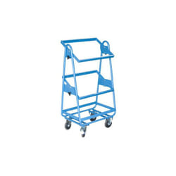 Fimm - Servante à bacs armature tubulaire seule charge 200 kg plateaux inclinable de 0 à 30°
