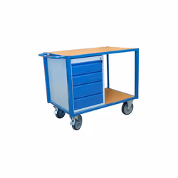 INDUSTRIE - Chariot employé par les industries manufacturières, de fabrication et de production - Etabli d'atelier idéal pour ...
