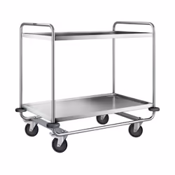 Fimm - Servante inox charge 160 kg 2 plateaux 1000 x 600 mm Ø roues 125 mm Les avantages de cette servante inox charge 160 kg ...