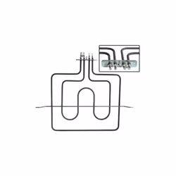 Résistance de voûte 33 x 34 cm pour Four BEKO 262900030. Puissance totale: 2300W.