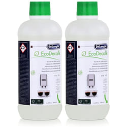 Lot de 2 flacons (2x500ml) Ecodecalk pour Cafetière, Expresso Delonghi 55132960412 (Lot de 2)