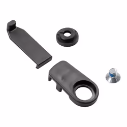 Fermeture de porte complète pour réfrigérateur DOMETIC - 295214007. Couleur de la pièce : Noir/Gris, Dimensions : 20 x 15 x 4 ...