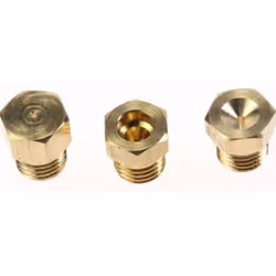 Lot de 3 injecteurs butane propane pour Cuisinière. Référence de la pièce : AS0006845, Marque : BRANDT. Couleur de la pièce : ...