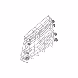 Panier inférieur pour Lave-vaisselle. Référence de la pièce : 1758972200, Marque : BEKO.
