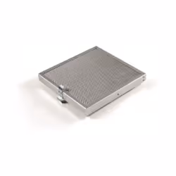 Filtre de graisse métallique GDE de haute qualité pour Hotte compatible avec Novy 906109.Dimensions : 24,5 x 24,5 x 2,5 cm.Co ...