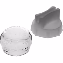 Couvercle en verre diamètre 68mm pour Four. Référence de la pièce : 00647309ALT, Marque : GDE.