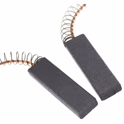 Lot de 2 balais de charbon moteur pour Lave-Linge. Référence de la pièce : 00605694ALT, Marque : GDE.