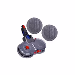 GDE - Brosse Aspirante et Nettoyante pour Dyson V7 V8 V10 V11 V15 avec Réservoir d'Eau Amovible et 2 Vadrouilles Lavables. Ne ...