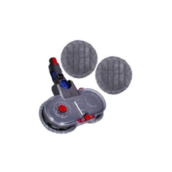Güde - gde - Brosse Aspirante et Nettoyante pour Dyson V7 V8 V10 V11 V15 avec Réservoir d'Eau Amovible et 2 Vadrouilles Lavables