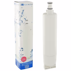 Filtre à eau pour Réfrigérateur. Référence de la pièce : 484000008726ALT, Marque : GDE. Couleur de la pièce : Blanc.