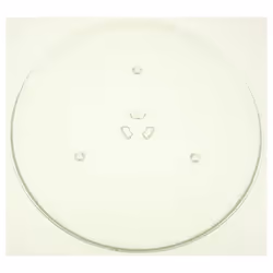 Plateau tournant en verre pour Micro-ondes. Référence de la pièce : 482000093726, Marque : WHIRLPOOL.